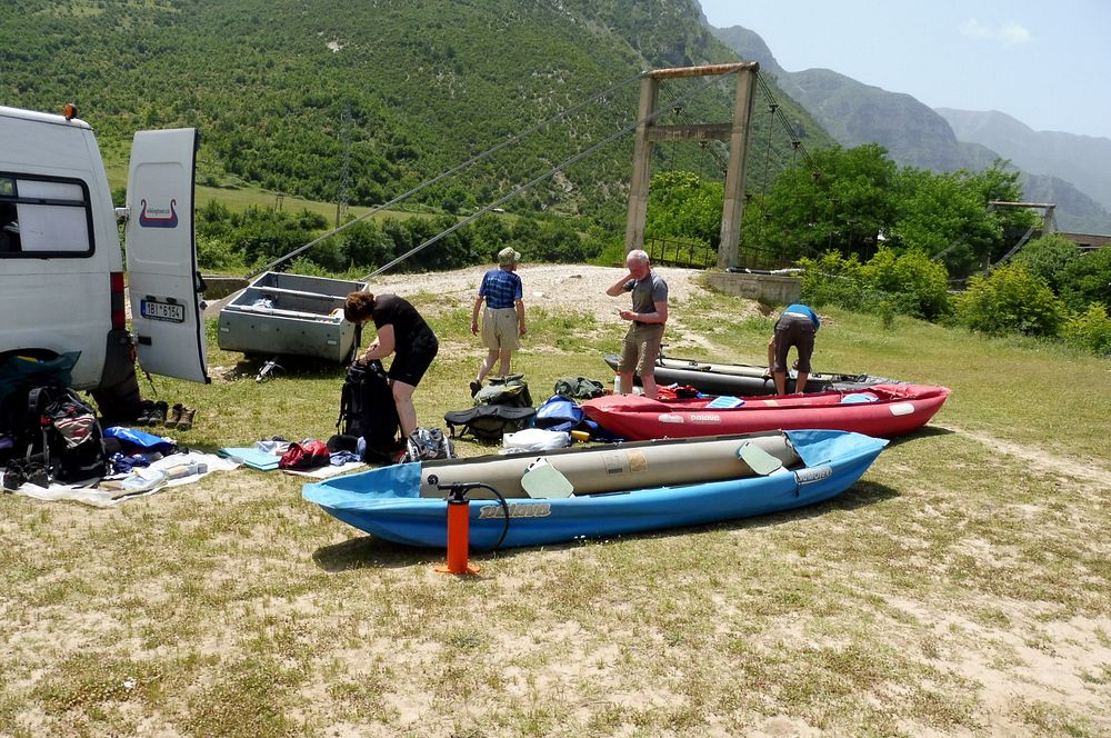 Jižní Albánie a splutí řeky Vjosy