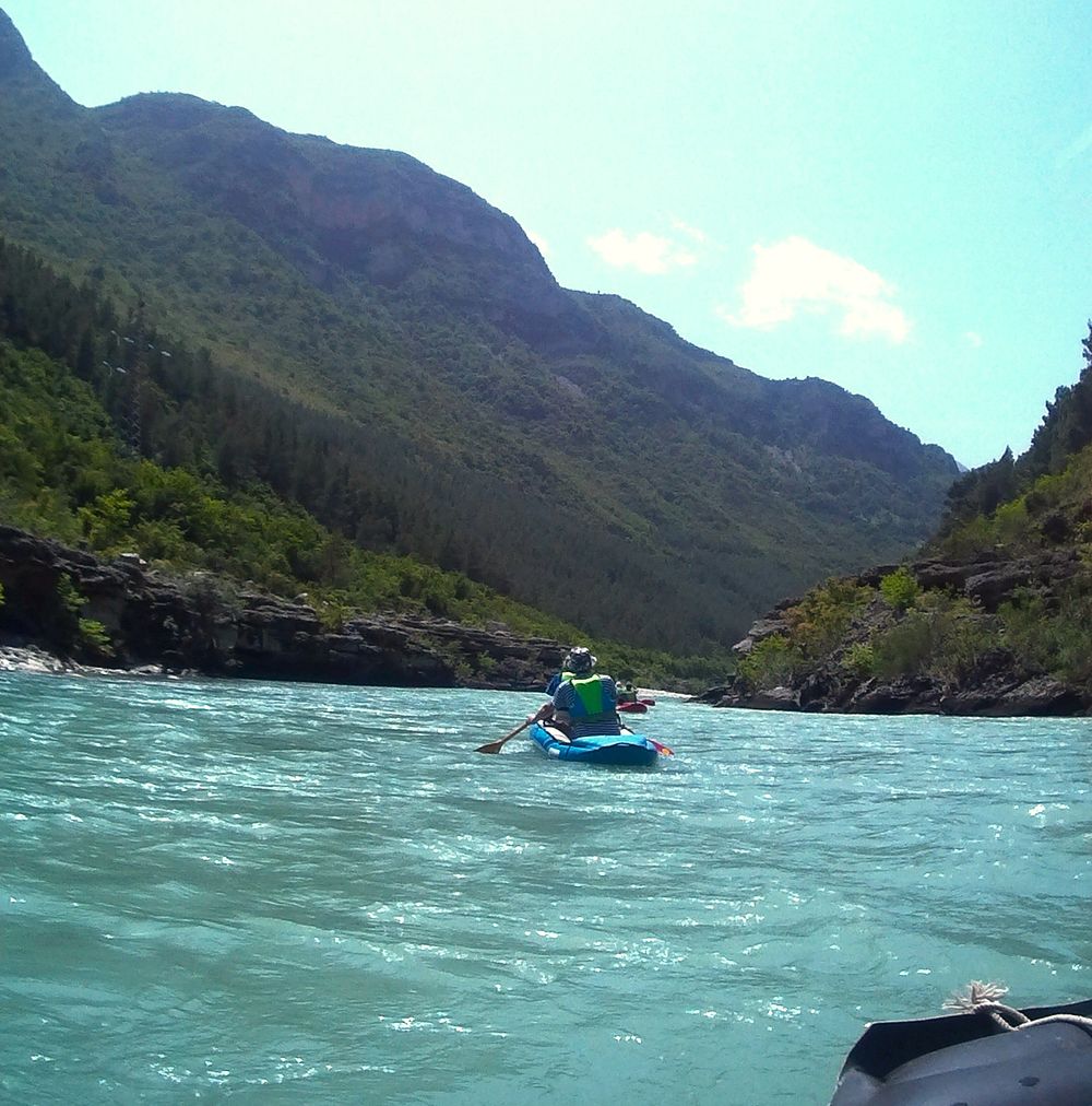 Jižní Albánie a splutí řeky Vjosy