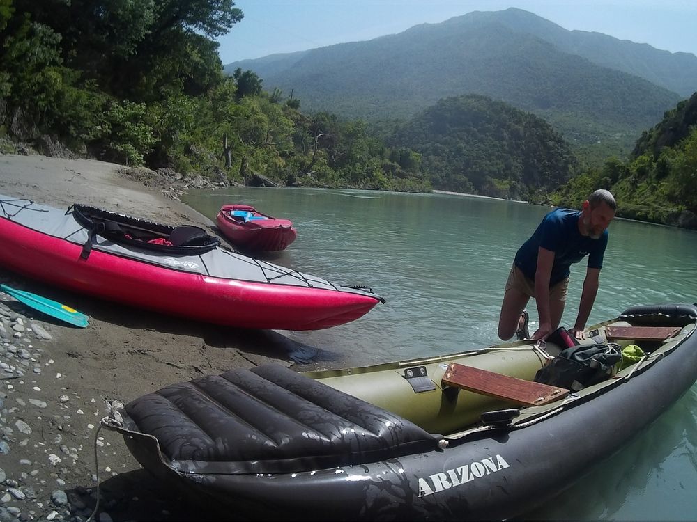 Jižní Albánie a splutí řeky Vjosy