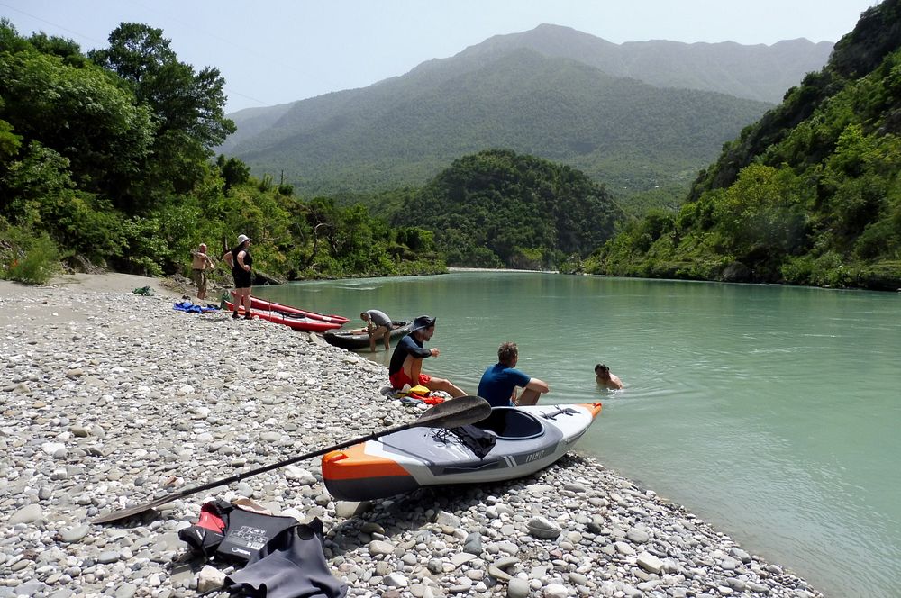 Jižní Albánie a splutí řeky Vjosy
