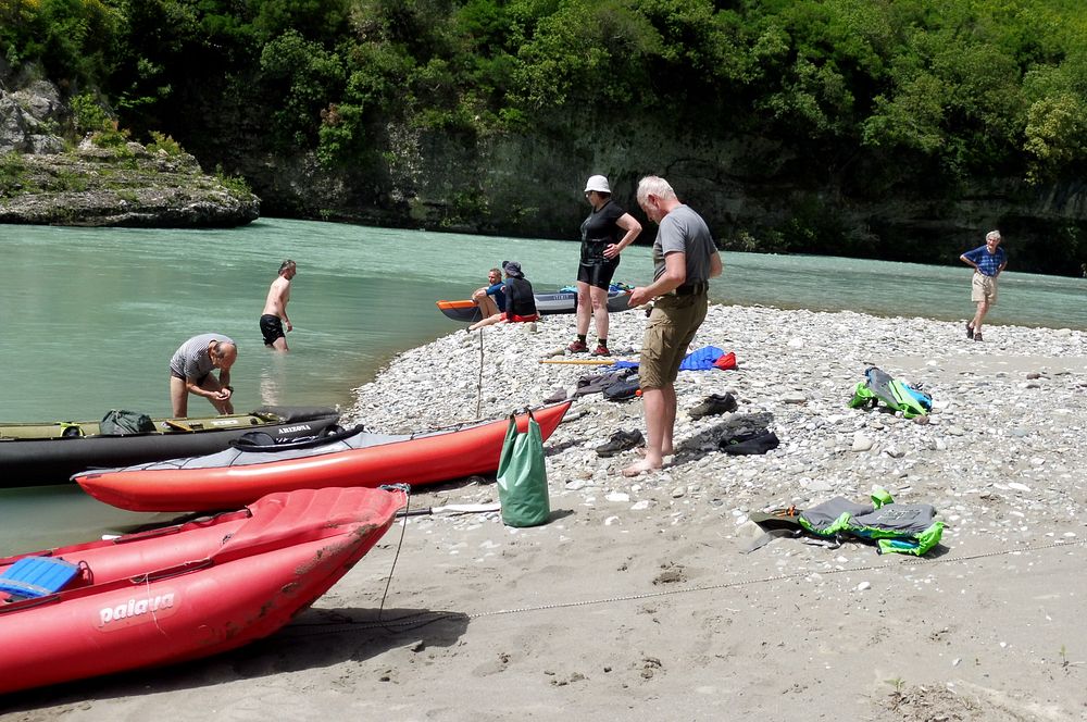 Jižní Albánie a splutí řeky Vjosy