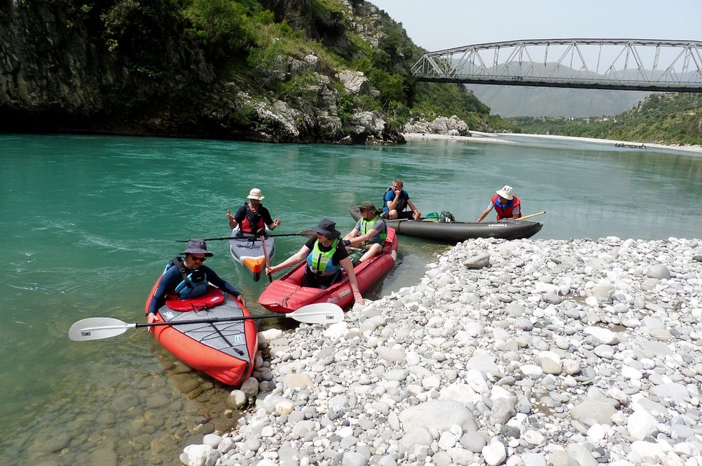 Jižní Albánie a splutí řeky Vjosy
