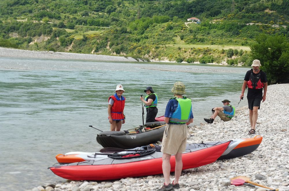 Jižní Albánie a splutí řeky Vjosy