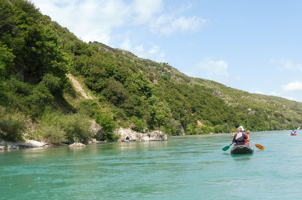 Jižní Albánie a splutí řeky Vjosy