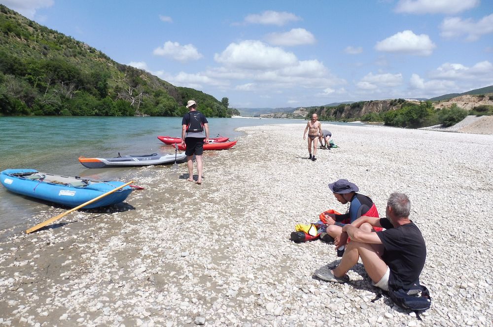Jižní Albánie a splutí řeky Vjosy