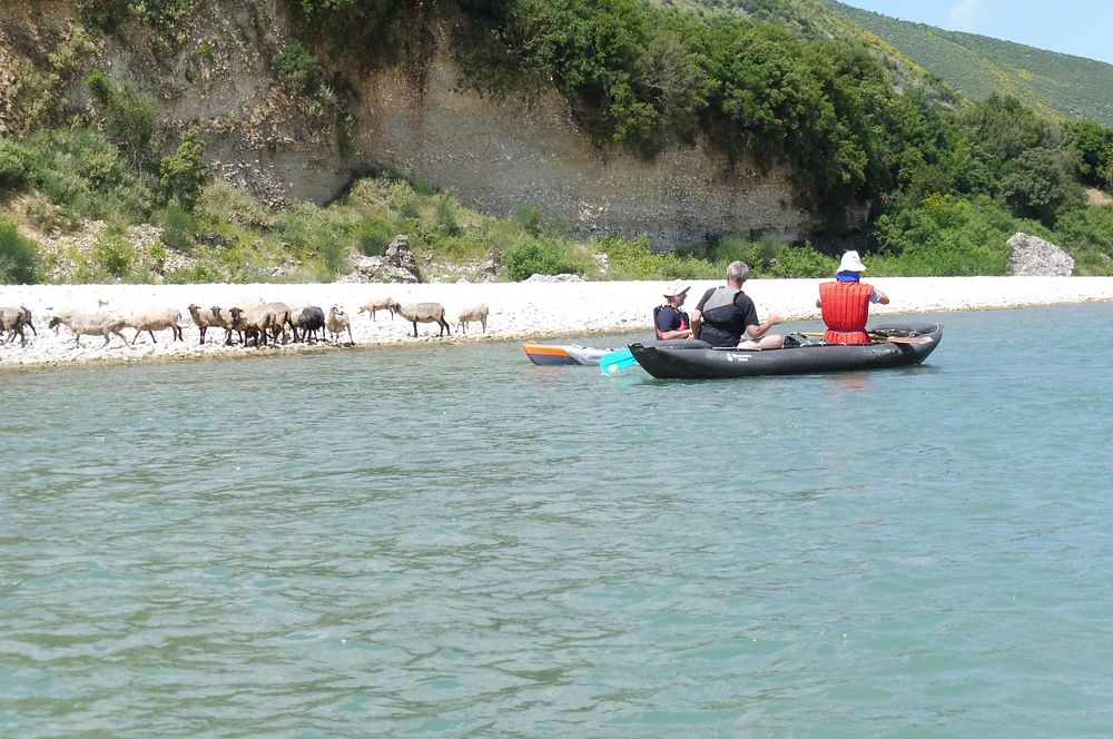 Jižní Albánie a splutí řeky Vjosy