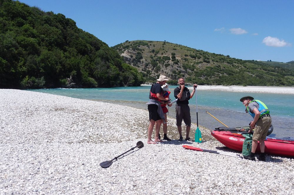 Jižní Albánie a splutí řeky Vjosy