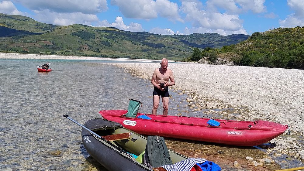 Jižní Albánie a splutí řeky Vjosy