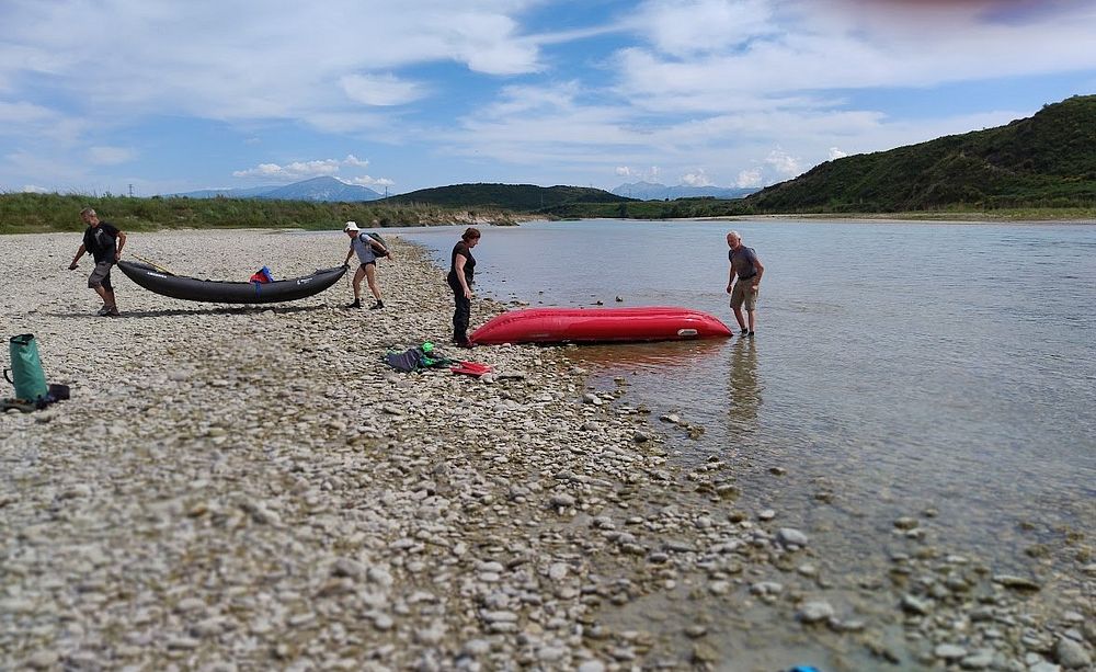 Jižní Albánie a splutí řeky Vjosy
