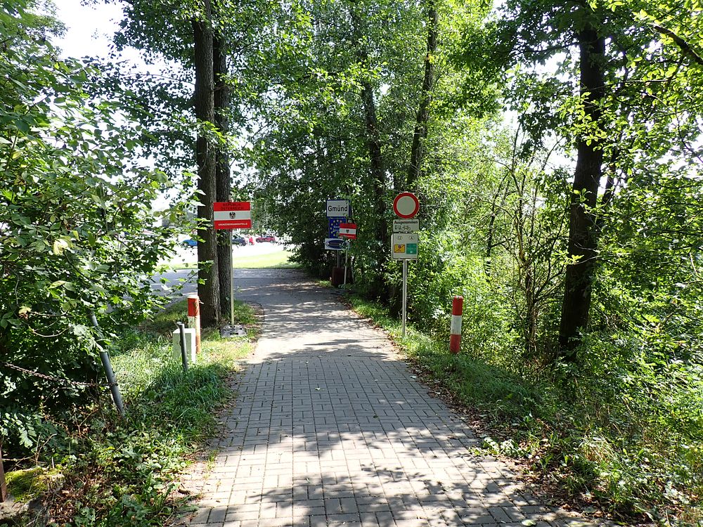 Novohradské hory kolem hranice