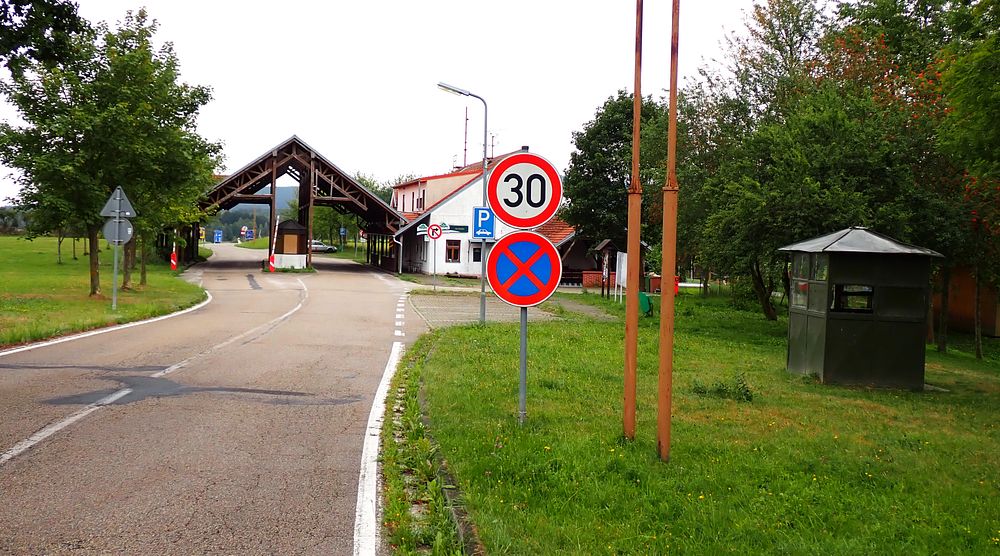 Novohradské hory kolem hranice