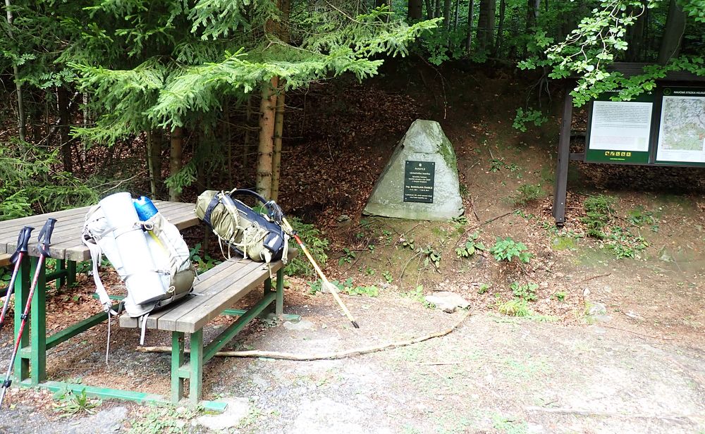 Novohradské hory kolem hranice