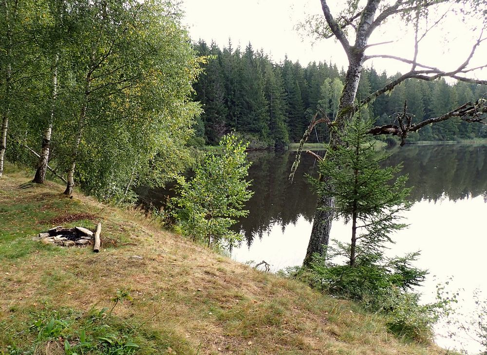 Novohradské hory kolem hranice