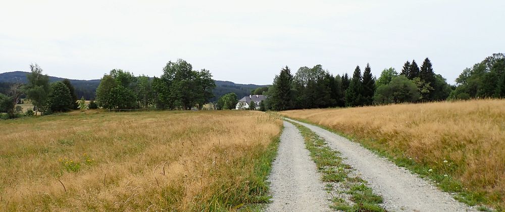 Novohradské hory kolem hranice