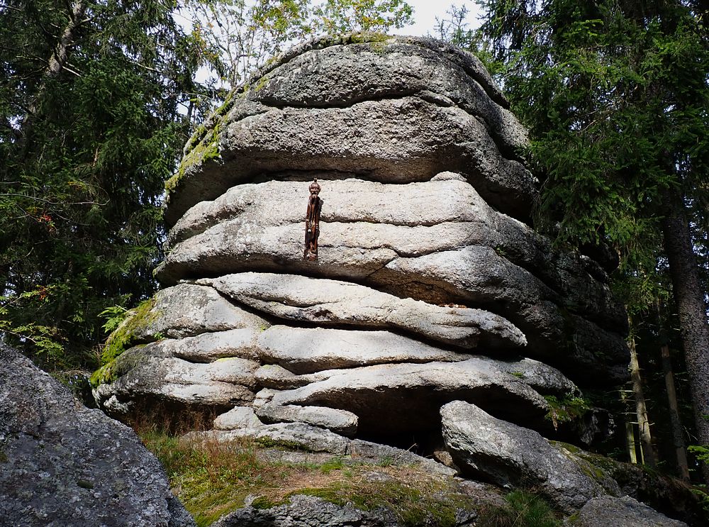Novohradské hory kolem hranice