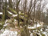 Přechod hřebenem Babího lomu