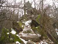 Přechod hřebenem Babího lomu