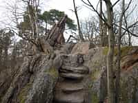 Přechod hřebenem Babího lomu